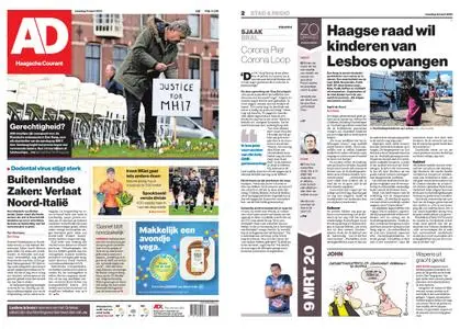 Algemeen Dagblad - Zoetermeer – 09 maart 2020