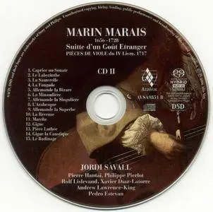 Jordi Savall - Marin Marais - Suitte D'un Gout Etranger, Pieces De Viole Du IV Livre, 1717 (2006) {2CD Set, Alia Vox AVSA 9851}