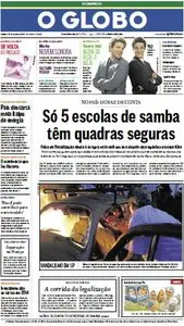 Jornal O Globo - 26 de janeiro de 2014 - Domingo