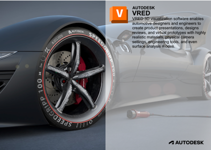 Autodesk VRED Pro 2024.1 with Assets