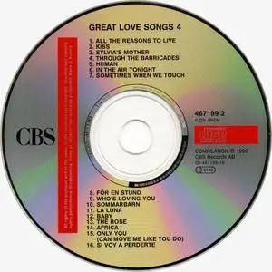 VA - Great Love Songs 4 (1990)