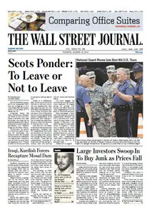 The Wall Street Journal (Europe) August 19 2014