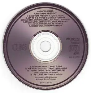Andy Williams ‎- Christmas Present (1974) [1990, Reissue]