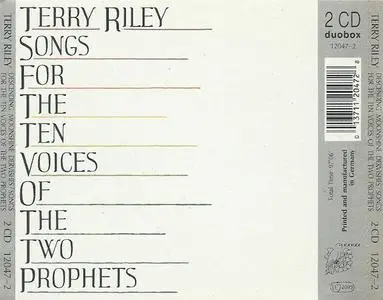 Terry Riley ‎- Descending Moonshine Dervishes / Songs for the Ten Voices of the Two Prophets (1992) {Kuckuck 12047-2}