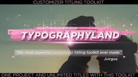 Titles Toolkit Customizer Suite-Typographyland - Project for After Effects (VideoHive)