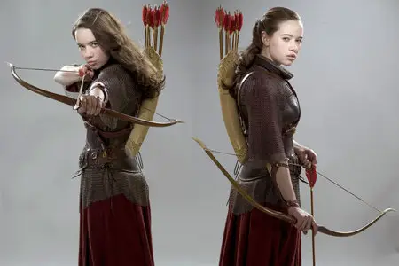 Anna Popplewell - Promoshoot for The Chronicles of Narnia, Prince Caspian