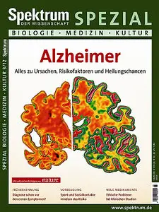 Spektrum der Wissenschaft Spezial Magazin Alzheimer No 03 2012