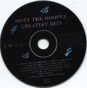 Mott The Hoople - Greatest Hits (1976) [2003, Reissue, Remastered]
