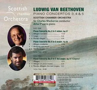 Scottish Chamber Orchestra - Beethoven: Piano Concertos 3, 4 & 5 (2008) [Official Digital Download 24/192]