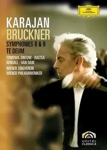 Herbert von Karajan, Wiener Philharmoniker, Wiener Singverein - Bruckner: Symphonies Nos. 8 & 9; Te Deum (2008/1978)