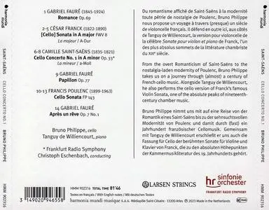 Bruno Philippe, Tanguy de Williencourt, Christoph Eschenbach - Saint-Saëns: Cello Concerto No. 1; Fauré, Franck, Poulenc (2023)