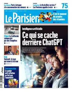 Le Parisien du Lundi 16 Janvier 2023