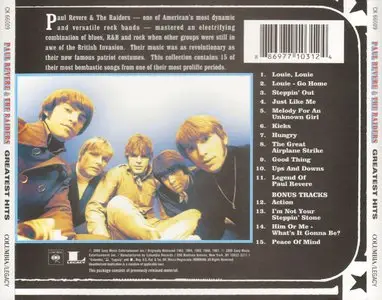 Paul Revere & The Raiders - Greatest Hits (1967) [Reissue 2000]