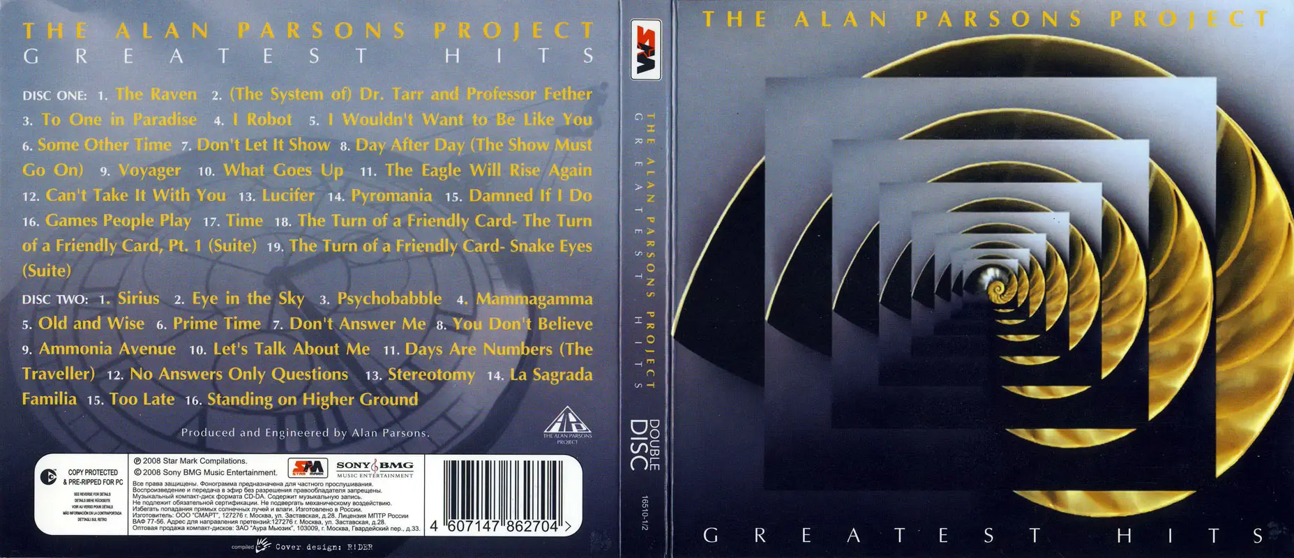 The Alan Parsons Project - Greatest Hits (2008) / AvaxHome