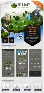 GraphicRiver 3D Map Generator 2 - Isometric