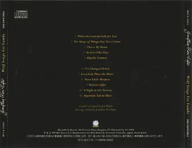 Jonathan Fire Eater - Wolf Songs For Lambs (1997) {original japanese release}