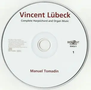 Vincent Lubeck - Complete Harpsichord and Organ Music - Manuel Tomadin (2018) {2CD Set Brilliant Classics 95453}
