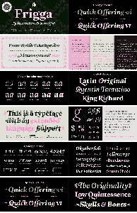 Frigga Font Family