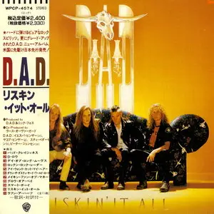 D.A.D. - Riskin' It All (1991) [Japan 1st Press]