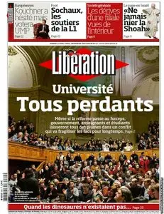 Libération. Mardi 12 Mai 2009