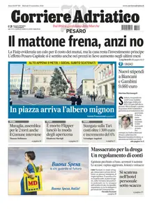 Corriere Adriatico Pesaro - 19 Novembre 2024