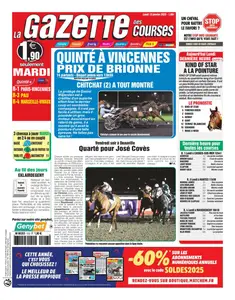 La Gazette des Courses - 13 Janvier 2025