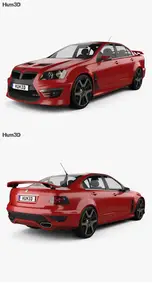 Holden HSV GTS 2012 - 3D Model