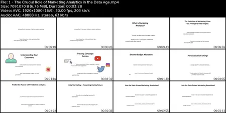 Marketing Analytics: Data-Driven Strategies to Niche Markets