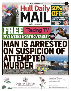 Hull Daily Mail - 27 January 2025