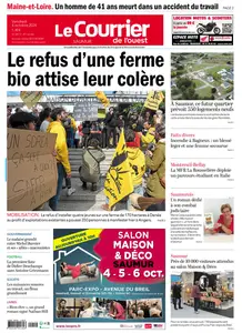 Le Courrier de l'Ouest Saumur - 4 Octobre 2024