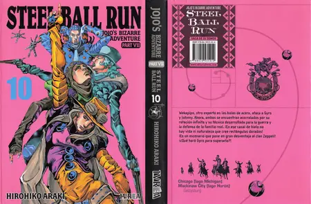 JoJo's Bizarre Adventure Part VII: Steel Ball Run Tomos 09-10 (de 16)