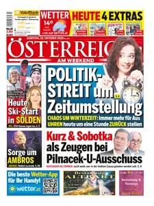 OESTERREICH - 25 October 2025
