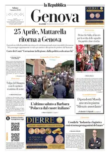 la Repubblica Genova - 1 Marzo 2025