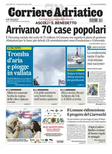Corriere Adriatico Ascoli - 18 Agosto 2024