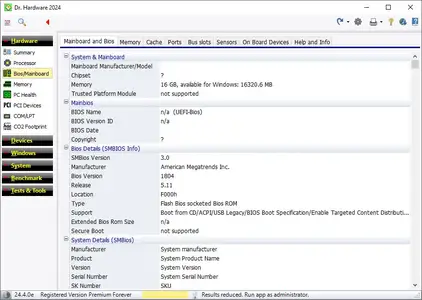 Dr.Hardware 2025 v25.6.0