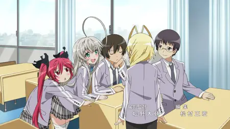 Nyaruko Crawling with Love! (2012 S01E07 Blue Coral Reef BlackRabbit