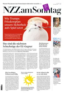 NZZ am Sonntag - 16 Februar 2025