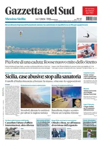 Gazzetta del Sud Messina - 11 Luglio 2024