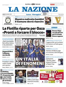 La Nazione Lucca - 29 Settembre 2025