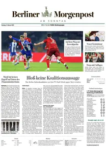 Berliner Morgenpost Digitaler Sonntag - 09 Februar 2025