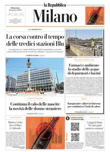 la Repubblica Milano - 18 Agosto 2024