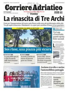 Corriere Adriatico Fermo - 20 Settembre 2025