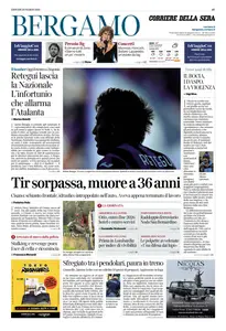 Corriere della Sera Bergamo - 20 Marzo 2025