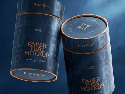 Paper Tube Packaging Mockup 1680994135