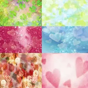 Set of  24 Beautiful Backgrounds