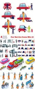 Vectors - Car Service Icons Mix 27