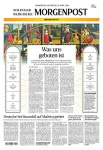 Solinger Morgenpost – 18. April 2019