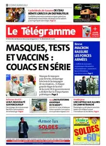 Le Télégramme Concarneau – 20 janvier 2021