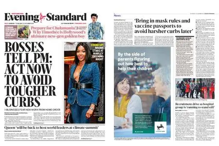 London Evening Standard – October 21, 2021
