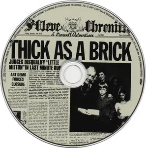 Jethro Tull - Thick As A Brick (1972) {Japan Mini LP Edition 2001}
